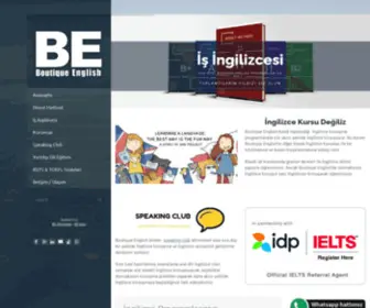 Boutiqueenglish.com(Boutique English) Screenshot