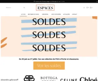 Boutiqueespaces.com(Boutiqueespaces) Screenshot