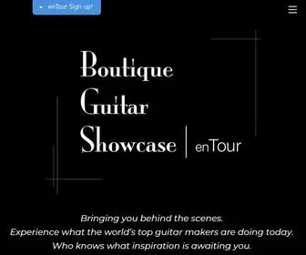 Boutiqueguitarshowcase.com(Boutique Guitar Showcase) Screenshot