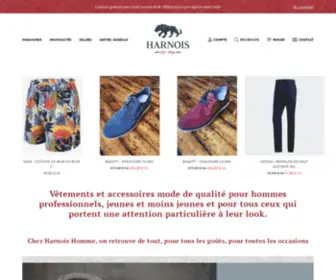 Boutiqueharnois.com(Boutique Harnois) Screenshot