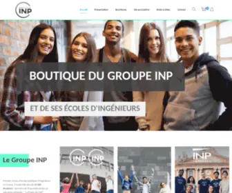 Boutiqueinp.fr(La Boutique INP) Screenshot