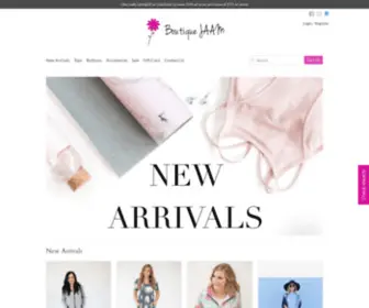 Boutiquejaam.com(Boutique JAAM) Screenshot