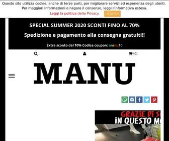 Boutiquemanu.it(Boutique Manu) Screenshot