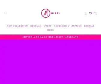 Boutiquemirel.com(Las mejores propuestas de moda para todas las tallas) Screenshot