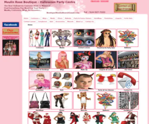 Boutiquemoulinrose.com(Moulin Rose) Screenshot