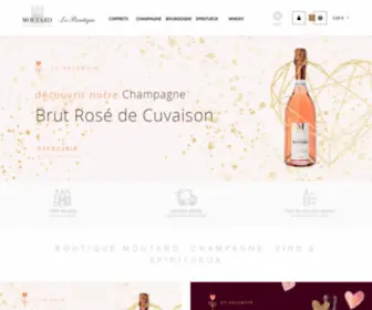 Boutiquemoutard.com(→ Boutique Moutard) Screenshot