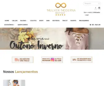 Boutiquemulhermoderna.com.br(Mulher Moderna Boutique) Screenshot
