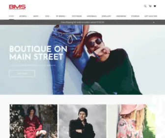 Boutiqueonmainstreet.co.nz(NZ Based Online Fashion Shop) Screenshot