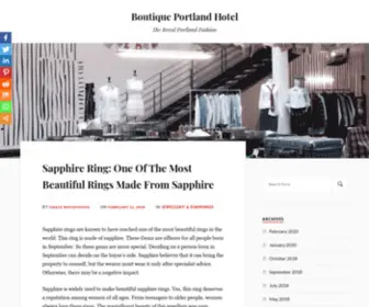 Boutiqueportlandhotel.com(The Royal Portland Fashion) Screenshot