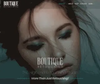 Boutiqueretouching.com(BOUTiQUE RETOUCHING) Screenshot