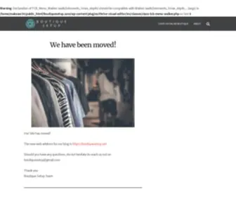 Boutiquesetup.com(How to Start an online Clothing Boutique) Screenshot