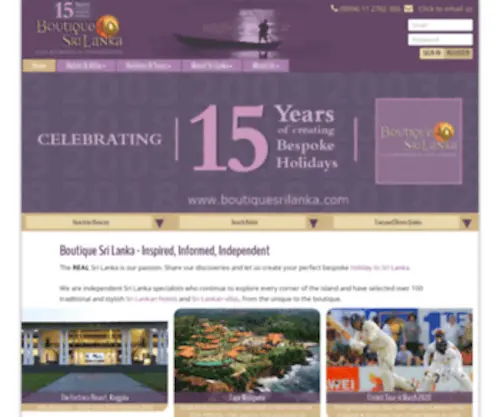 Boutiquesrilanka.com(Boutique Sri Lanka) Screenshot