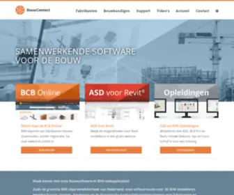 Bouwconnect.nl(Maak kennis met onze bouwsoftware en BIM) Screenshot