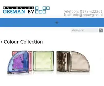 Bouwglas.nl(Glazen bouwstenen & glasblokken specialist van Nederland) Screenshot