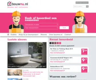 Bouwnu.nl(Vind beoordeel & vergelijk aannemers) Screenshot