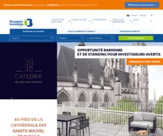 Bouygues-Immobilier.be(Bouygues Immobilier Belgique) Screenshot