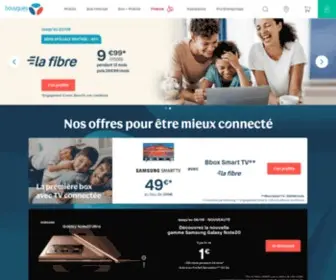 Bouyguestelecom.com(Bouygues Telecom) Screenshot
