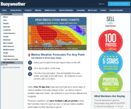 Bouyweather.com(Bouyweather) Screenshot