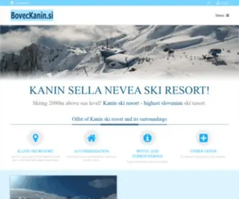 Boveckanin.si(Smučišče) Screenshot