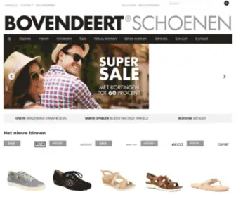 Bovendeertschoenen.nl(Nelson Schoenen) Screenshot