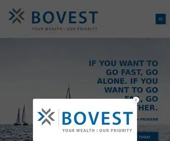 Bovest.co.za(Your wealth) Screenshot