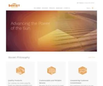 Bovietsolarusa.com(Boviet Solar USA) Screenshot