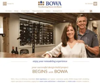 Bowa.com(Design Build Remodeling Experts) Screenshot