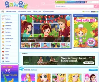 Bowbie.com(Games for Girls on BowBie) Screenshot