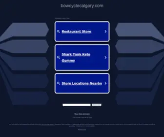 Bowcyclecalgary.com(Bow Cycle) Screenshot