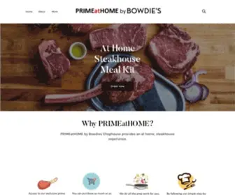 Bowdies.com(Prime Steak & Gourmet Food) Screenshot