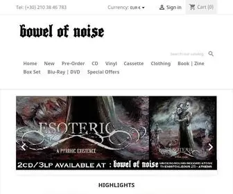 Bowelofnoise.com(Bowel of Noise) Screenshot