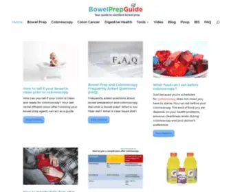 Bowelprepguide.com(BowelPrepGuide) Screenshot