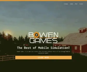 Bowengames.com(Mobile Simulation Games) Screenshot