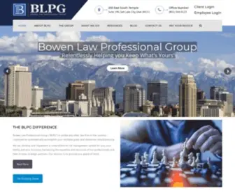 Bowenlaw.com(Bowen Law Professional Group) Screenshot