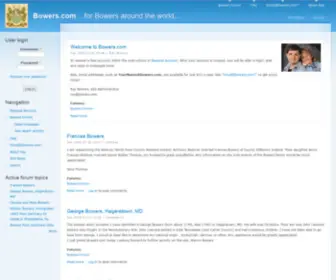 Bowers.com(Bowers) Screenshot