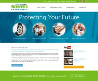 Bowersinsurance.com(Bowers Insurance) Screenshot