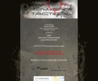 Bowerstactical.com(Bowers Tactical) Screenshot