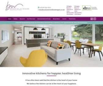 Bowerwillisdesigns.co.uk(Luxury Kitchen Design) Screenshot