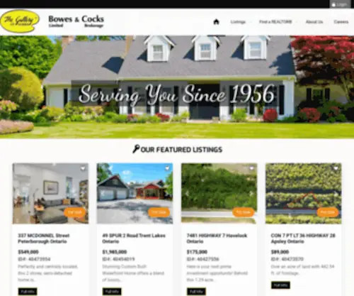 Bowesandcocks.com(Real estate) Screenshot
