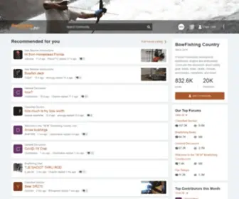 Bowfishingcountry.com(BowFishing Country) Screenshot