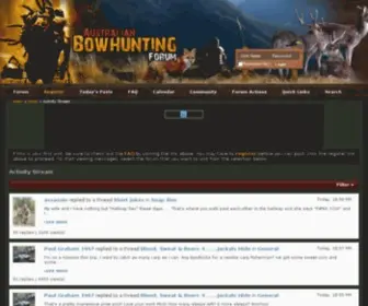 Bowhunting-Forum.com(Australian Bowhunting Forum) Screenshot