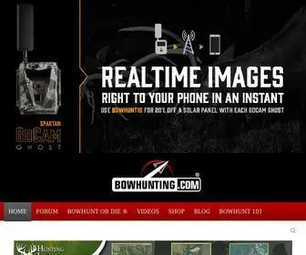 Bowhunting.com(#1 Source for Bow Hunting and Archery Info) Screenshot
