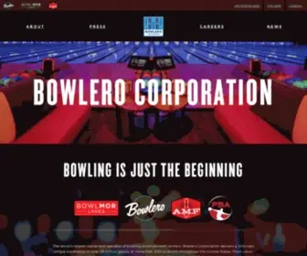 Bowlerocorp.com(Bowlero Corp) Screenshot