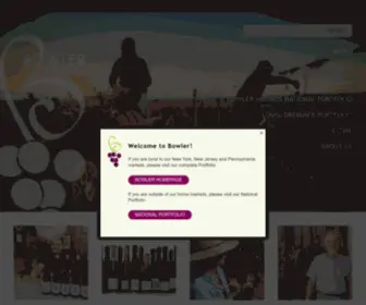 Bowlerwine.com(Bowler Wine) Screenshot