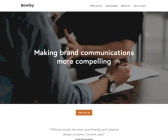 Bowleydesign.com(Bowley design) Screenshot