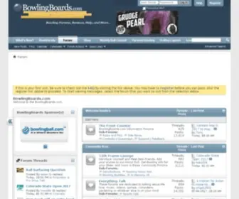 Bowlingboards.com(Family Friendly Bowling Advice Forum Community with FREE Bowling Ball Contests) Screenshot