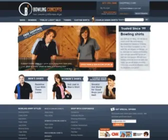 Bowlingconcepts.com Screenshot