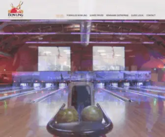 Bowlingdedeauville.com(Salle de bowling et jeux d'arcade sur Deauville) Screenshot