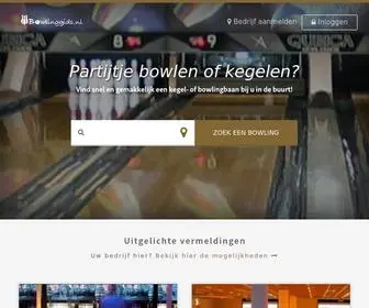 Bowlinggids.nl(Vind gemakkelijk een bowling) Screenshot