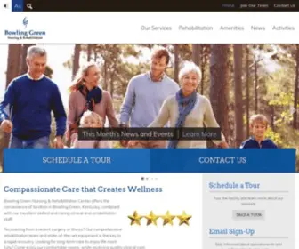 Bowlinggreennursing.com(Skilled Nursing Facility) Screenshot